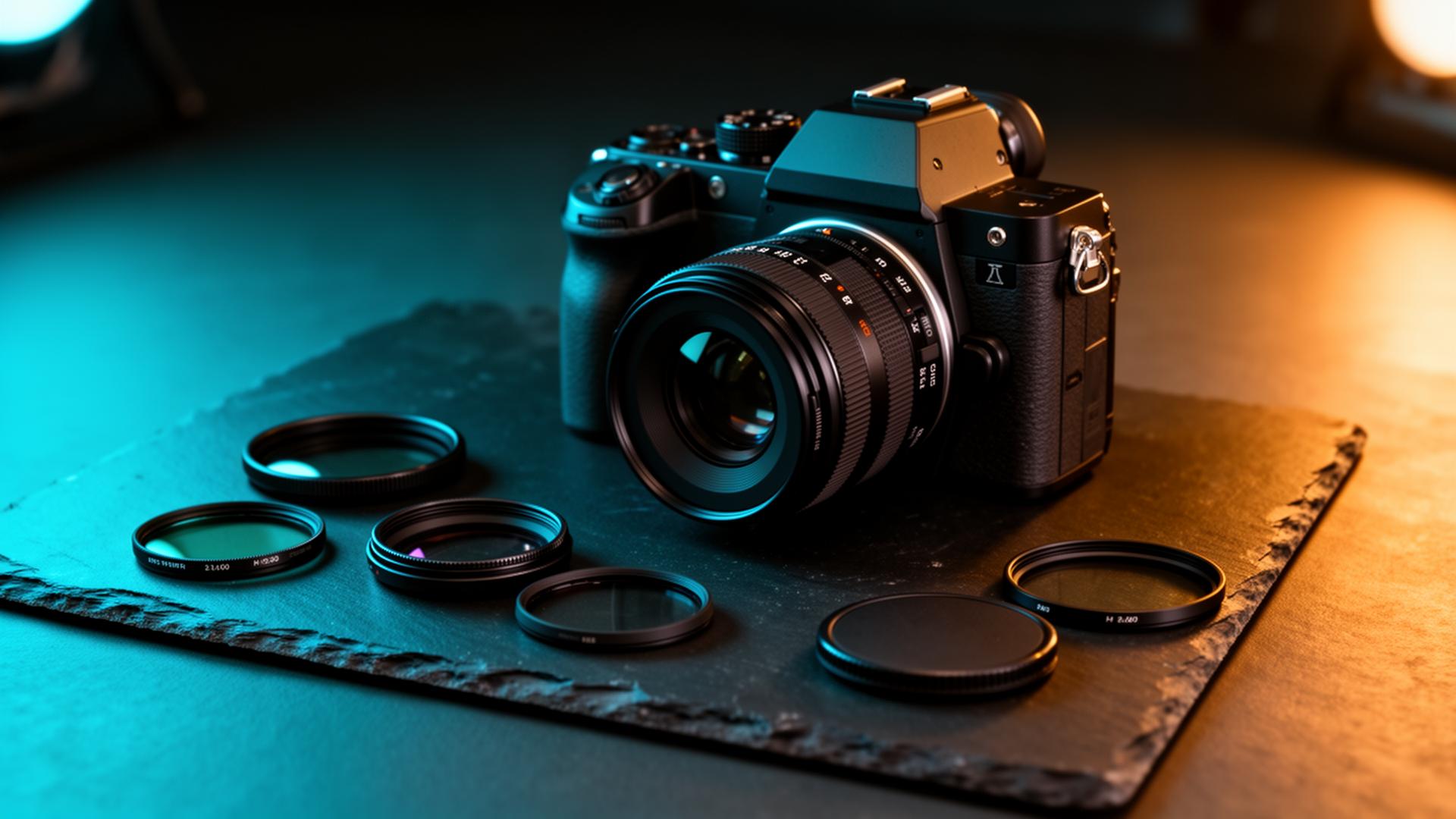Premium camera with FORBAY lens filters